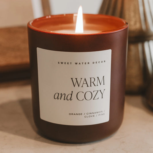 Warm and Cozy  Candle